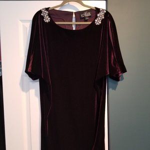 NWOT Alex Evenings Velvet Dress Size 6